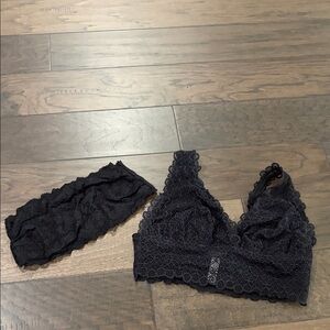 Two Cosabella Lace Bralettes Sz M